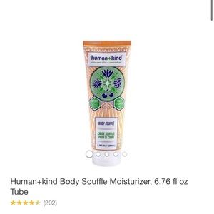 Human + kind skincare body soufflé lotion